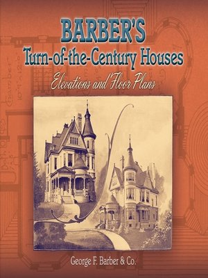 cover image of Barber's Turn-of-the-Century Houses